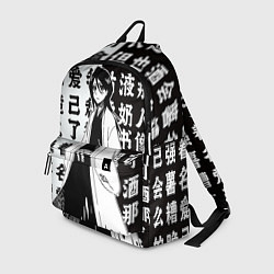 Рюкзак Рукия и иероглифы - Блич, цвет: 3D-принт