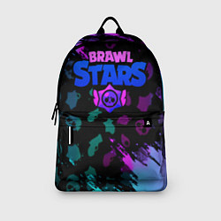 Рюкзак Brawl stars neon logo, цвет: 3D-принт — фото 2