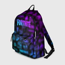 Рюкзак Неоновые логотипы Fortnite, цвет: 3D-принт