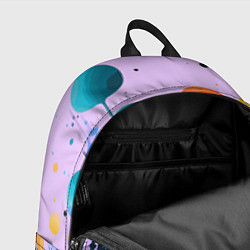 Рюкзак Фантазийный японский паттерн, цвет: 3D-принт — фото 2