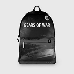 Рюкзак Gears of War glitch на темном фоне посередине, цвет: 3D-принт — фото 2