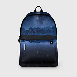Рюкзак Галактическая зимняя ночь в горах, цвет: 3D-принт — фото 2