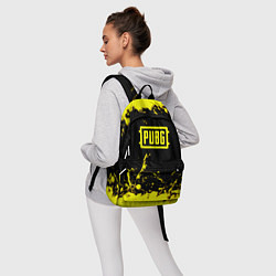 Рюкзак PUBG online yellow, цвет: 3D-принт — фото 2