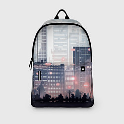 Рюкзак Безмятежный город, цвет: 3D-принт — фото 2