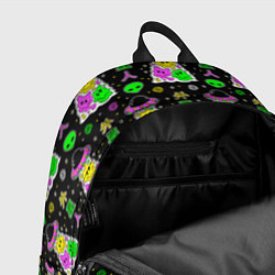 Рюкзак Цветные инопланетные существа, цвет: 3D-принт — фото 2