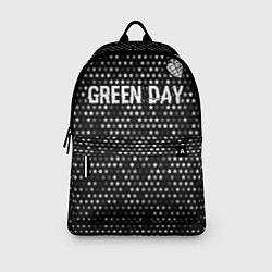 Рюкзак Green Day glitch на темном фоне посередине, цвет: 3D-принт — фото 2