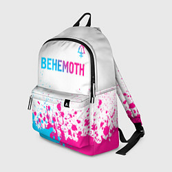 Рюкзак Behemoth neon gradient style посередине, цвет: 3D-принт