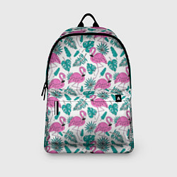 Рюкзак Тропический розовый фламинго, цвет: 3D-принт — фото 2