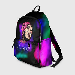 Рюкзак Lil peep рэп неоновый градиент, цвет: 3D-принт