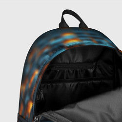 Рюкзак Темные плитки в лаве, цвет: 3D-принт — фото 2