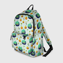 Рюкзак Тыква веточки и листья, цвет: 3D-принт