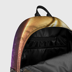 Рюкзак Плавные рельефы с блёстками, цвет: 3D-принт — фото 2