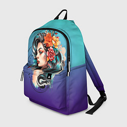 Рюкзак Цветы и буйство красок, цвет: 3D-принт