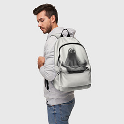 Рюкзак Ленивиц в позе лотоса, цвет: 3D-принт — фото 2
