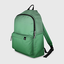 Рюкзак Градиент приглушённый зелёный, цвет: 3D-принт