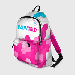 Рюкзак Palworld neon gradient style посередине, цвет: 3D-принт