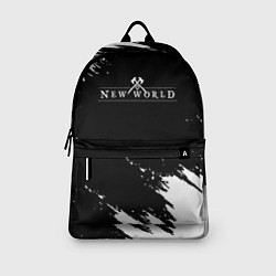 Рюкзак New world штрихи красок, цвет: 3D-принт — фото 2