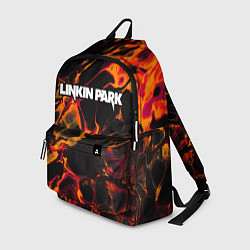 Рюкзак Linkin Park red lava, цвет: 3D-принт