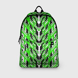 Рюкзак Зелёная техно броня, цвет: 3D-принт — фото 2