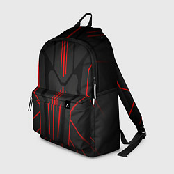 Рюкзак Красная стальная броня, цвет: 3D-принт
