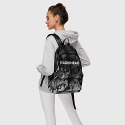 Рюкзак Radiohead black graphite, цвет: 3D-принт — фото 2