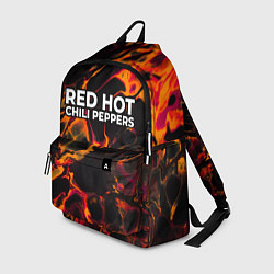 Рюкзак Red Hot Chili Peppers red lava, цвет: 3D-принт