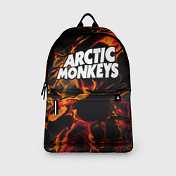 Рюкзак Arctic Monkeys red lava, цвет: 3D-принт — фото 2