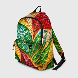 Рюкзак Яркая мозаика с разноцветным абстрактным узором и, цвет: 3D-принт