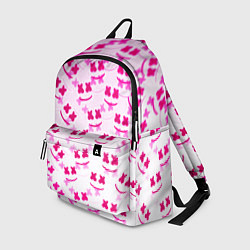 Рюкзак Marshmello pink colors, цвет: 3D-принт