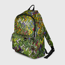 Рюкзак Разноцветная абстракция, цвет: 3D-принт