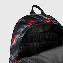 Рюкзак Раскаленная лава на горных камнях, цвет: 3D-принт — фото 2