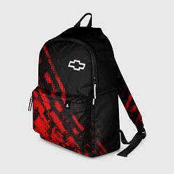 Рюкзак Chevrolet sport grunge, цвет: 3D-принт