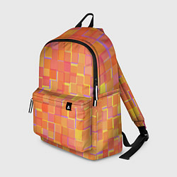 Рюкзак Россыпь оранжевых квадратов, цвет: 3D-принт