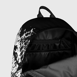 Рюкзак Ауди: следы от шин, цвет: 3D-принт — фото 2