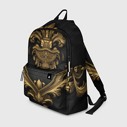 Рюкзак Золотая корона с узорами, цвет: 3D-принт