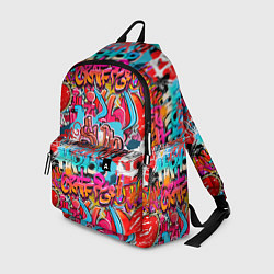 Рюкзак Hip hop graffiti pattern, цвет: 3D-принт