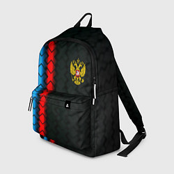Рюкзак Россия спорт герб, цвет: 3D-принт