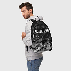 Рюкзак Battlefield black graphite, цвет: 3D-принт — фото 2