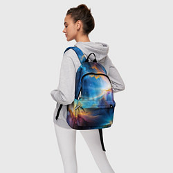 Рюкзак Космический пейзаж - галактики, цвет: 3D-принт — фото 2