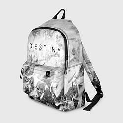 Рюкзак Destiny white graphite, цвет: 3D-принт