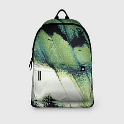 Рюкзак Зелено-черные пятна на светлом, цвет: 3D-принт — фото 2