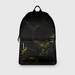 Рюкзак Потертая желтая текстура, цвет: 3D-принт — фото 2