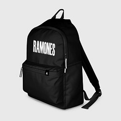 Рюкзак Ramones white logo, цвет: 3D-принт