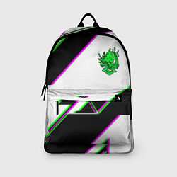 Рюкзак Cyberpunk logo geometry, цвет: 3D-принт — фото 2