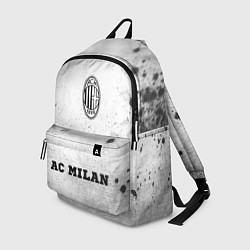 Рюкзак AC Milan - white gradient по-центру, цвет: 3D-принт