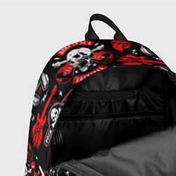 Рюкзак Рок звезда паттерн, цвет: 3D-принт — фото 2