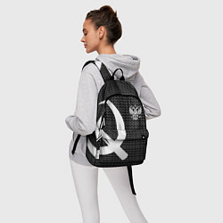 Рюкзак Герб РФ паттерн стиль ссср, цвет: 3D-принт — фото 2