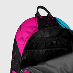 Рюкзак Bring Me the Horizon - neon gradient по-центру, цвет: 3D-принт — фото 2