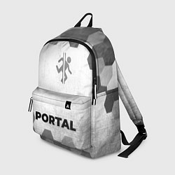 Рюкзак Portal - white gradient по-центру, цвет: 3D-принт