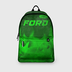 Рюкзак Ford - green gradient посередине, цвет: 3D-принт — фото 2